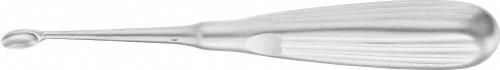 SCHEDE Bone Curette, 170 mm (6 3/4"), Fig. 4, width: 8 mm, non-sterile, reusable