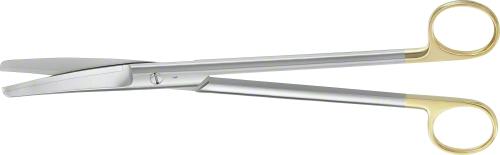 SIMS DUROTIP TC Uterine Scissors, curved, 230 mm (9"), blunt/blunt, non-sterile, reusable