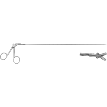SCISSORS, 40CM, Ø2,3MM, 7CH/FR, FLEXIBLE DOUBLE ACTION 