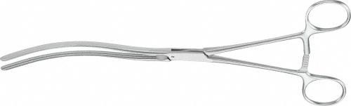 KOCHER Intestinal Clamp, curved, 250 mm (9 3/4"), soft and elastic, non-sterile, reusable