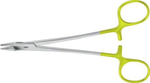 DUROGRIP TC Wire Twister, straight, 155 mm (6 1/8"), with 0.5 mm pitch of serration, box lock, with ratchet, non-sterile, reusable