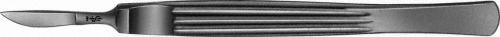  Skalpell, 140 mm (5 1/2"), bauchig, Fig. 1, unsteril, wiederverwendbar