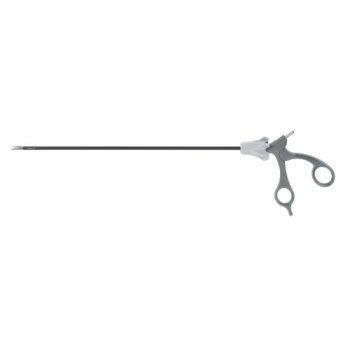 METZENBAUM ADTEC SINGLE USE Dissecting Scissors, complete instrument, monopolar, curved to left, working length: 310 mm (12 1/4"), diam. 5 mm, rotatable, insulated, double action, sterile, disposable, package of 5 pieces