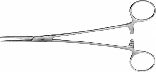 BIRKETT Hemostatic Forceps, straight, 185 mm (7 1/4"), delicate, blunt, non-sterile, reusable
