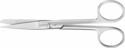 Surgical Scissors, straight, 145 mm (5 3/4"), standard, sharp/blunt, non-sterile, reusable