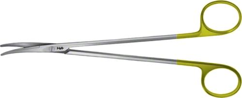 METZENBAUM DUROTIP TC Dissecting Scissors, curved, 180 mm (7"), blunt/blunt, non-sterile, reusable