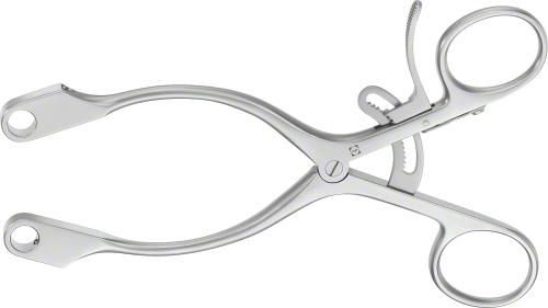 COLLIN (BABY) Gags, spreader only, 90 mm (3 1/2"), with ball snap closure, non-sterile, reusable