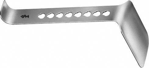SEMM Abdominal Retractor, blade only, depth: 98 mm, width: 51 mm, non-sterile, reusable