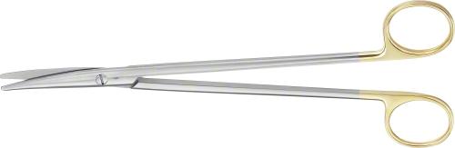 METZENBAUM DUROTIP TC Dissecting Scissors, curved, 200 mm (7 7/8"), blunt/blunt, non-sterile, reusable
