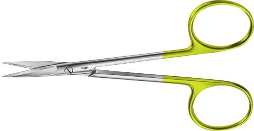 DUROTIP TC Delicate Scissors, straight, 110 mm (4 1/4"), delicate pattern, sharp/sharp, non-sterile, reusable