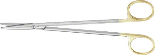 METZENBAUM DUROTIP TC Dissecting Scissors, straight, 180 mm (7"), blunt/blunt, non-sterile, reusable