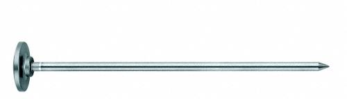 Obturator for reusable trocar, blunt conical tip, 5.5 mm diam., 110 mm, with silicone flap valve, to be used with EJ701R; EJ712R; EJ 713R; EJ714P