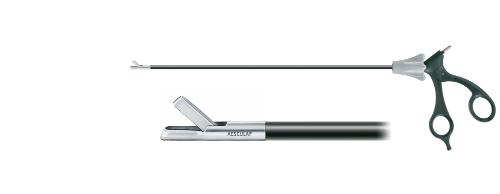 ADTEC MONOPOLAR Grasping Forceps, jaw inserts, straight, 310 mm, diam. 10 mm, single action, reusable