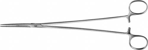 BENGOLEA Hemostatic Forceps, straight, 245 mm (9 5/8"), delicate, blunt, non-sterile, reusable