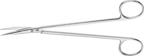 POTTS Tenotomy Scissors, curved, 175 mm (6 7/8"), delicate pattern, blunt/blunt, non-sterile, reusable