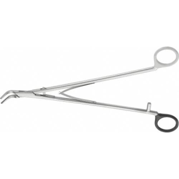 Clip Applier Forceps, single-fire, DS, 65 °, angled, 280 mm (11"), Size XL, grey, non-sterile, reusable, to be used with: PL475SU