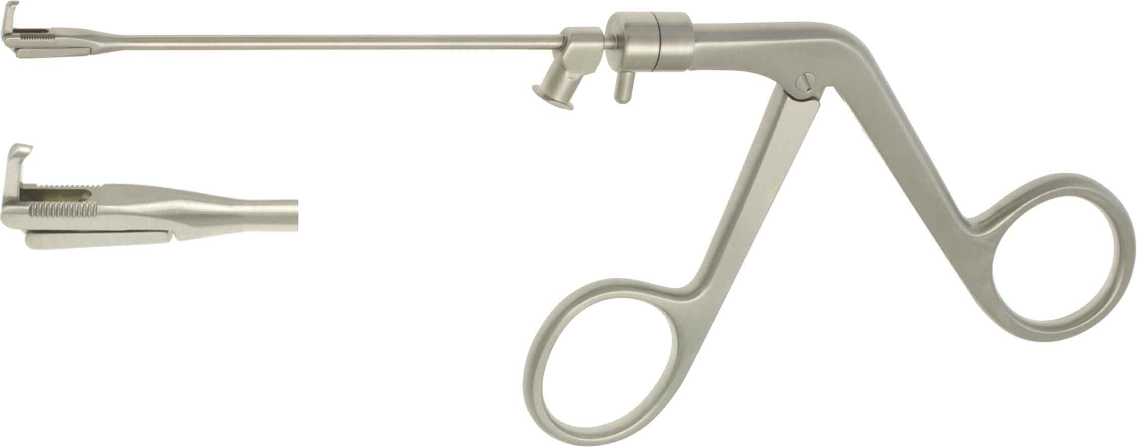STAMMBERGER ANTRUM PUNCH 100MM 360° ROTATABLE, 1,5MM BACKWARDS CUTTING LUER LOCK CLEANING PORT