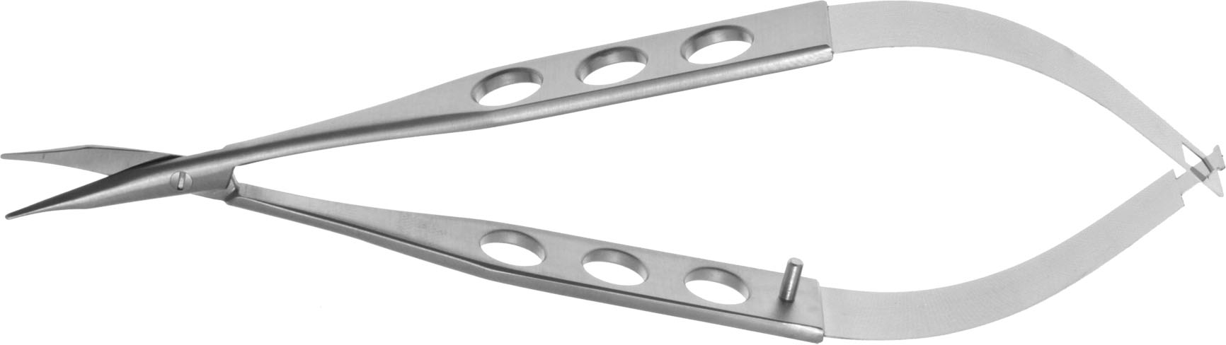 WESTCOTT TENOTOMY SCISSOR 110MM CURVED, MEDIUM BLADE, BLUNT/BLUNT 3 HOLE HANDLE