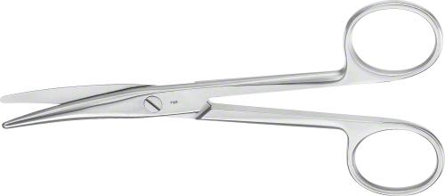 MAYO-STILLE Dissecting Scissors, curved, 140 mm (5 1/2"), blunt/blunt, non-sterile, reusable