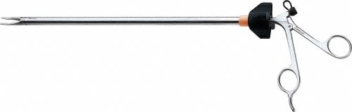 Clip Applier Forceps, single-fire, 330 mm, diam. 12,50 mm, Size L, orange, reusable, to be used with: PL561T